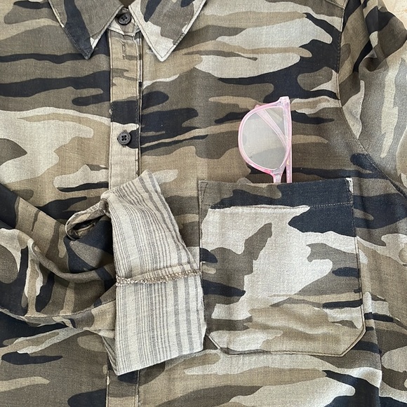 SANCTUARY CAMO SHIRTDRESS - Picture 4 of 8